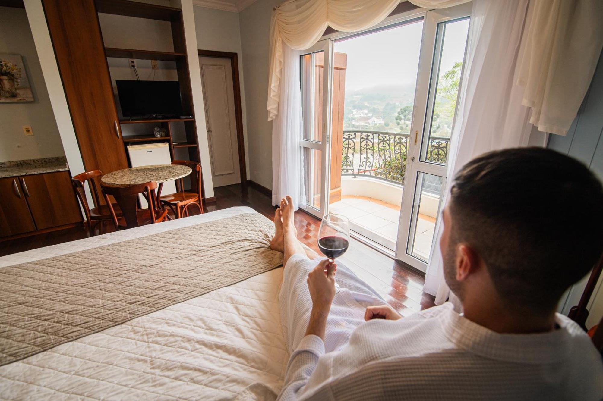 Hotel Villa Michelon Bento Goncalves Luaran gambar